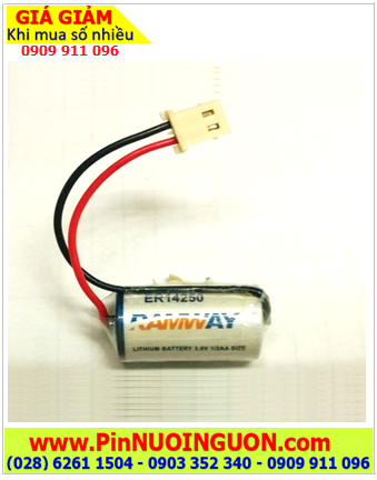RAMWAY ER14250; Pin nuôi nguồn Ramway ER14250 lithium 3.5v 1/2AA 1200mAh chính hãng